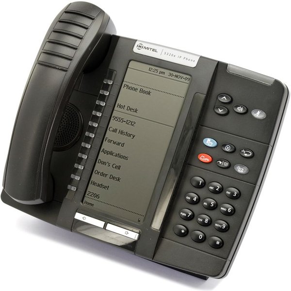 Mitel 5320e IP Dual Mode Large Display Gigabit Phone (50006474)