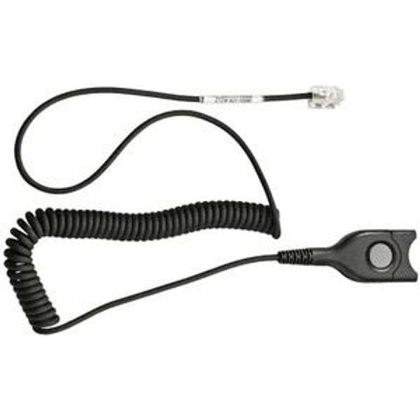 Sennheiser CSTD 08 Coiled Quick Disconnect Cable Adapter