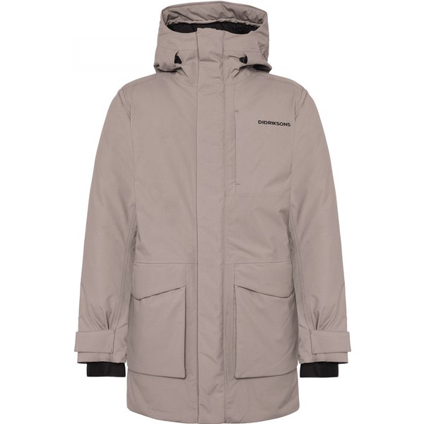 Didriksons Akilles 3, parka, heren, ash brown