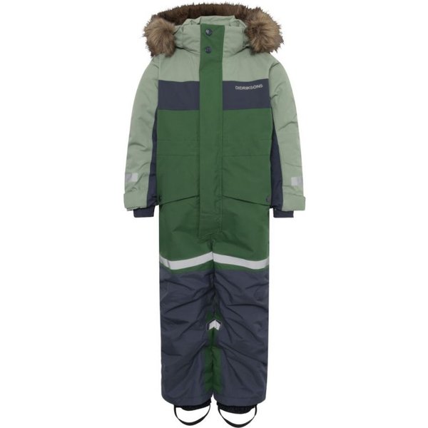 Didriksons Bjärven, winteroverall, junior, lichtgroen
