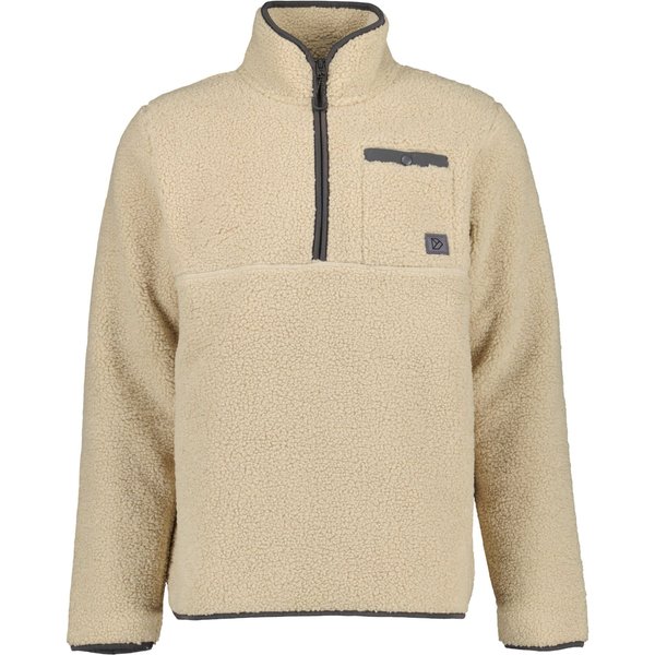 Didriksons Phoenix, fleece trui, heren, clay beige