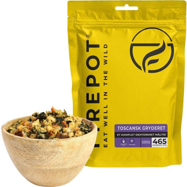 Firepot Toscaanse Stoofpot, gevriesdroogd voedsel, Reg