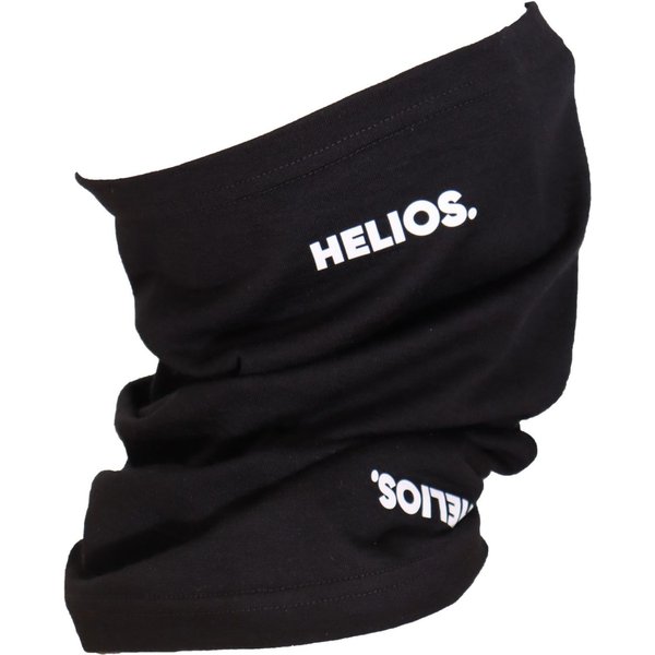 Helios Merino One, nekwarmer, zwart