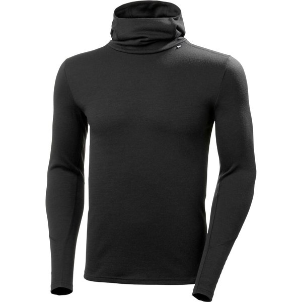 Helly Hansen Lifa Merino Midweight Hoodie, heren, zwart