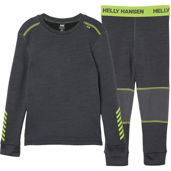 Helly Hansen Lifa Merino, set, kinderen, grijs