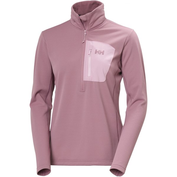 Helly Hansen Versalite 1/2 Zip, fleecetrui, dames, roze
