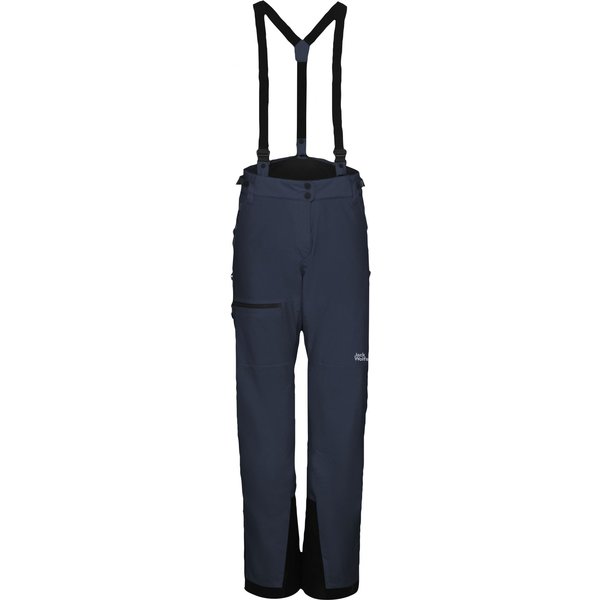 Jack Wolfskin Flowline Pro 2L Ins, skibroek, dames, donkerblauw