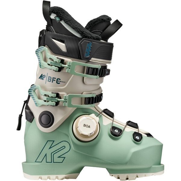 K2 BFC 85 BOA, skischoenen, dames, groen/wit