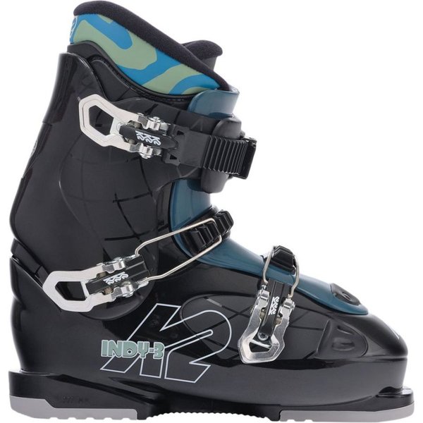 K2 Indy 3, skischoenen, junior, zwart