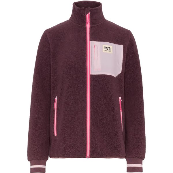 Kari Traa Røthe Midlayer, fleecevest, dames, cocoa