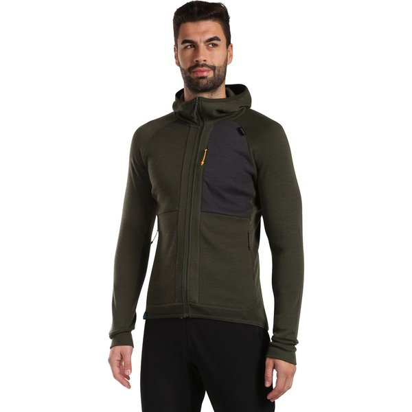 Kilpi Merini, sweater, meneer, donkergroen
