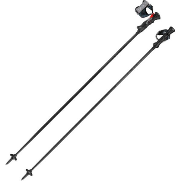 Leki Airfoil 14 TR, skistokken, zwart/grijs