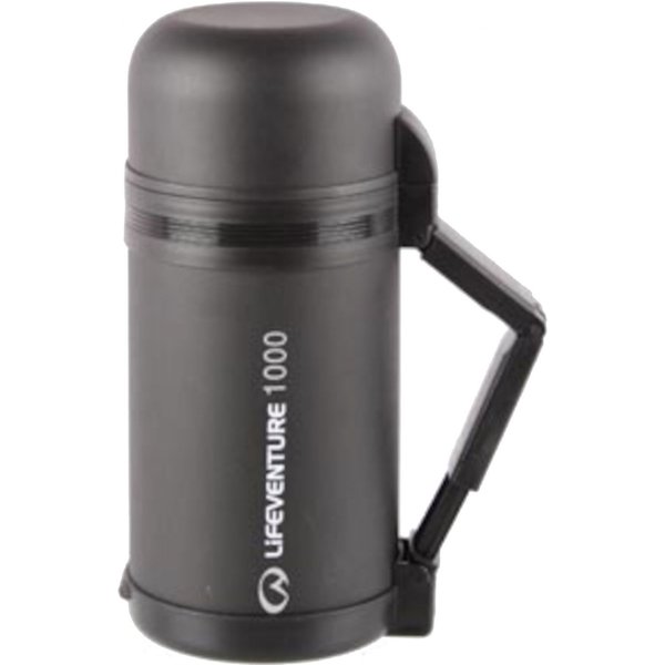 Lifeventure TiV Widemouth Vacuum Fles 1000, unisex, zwart