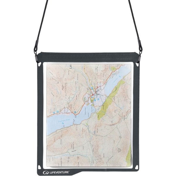Lifeventure Waterdichte Kaartentas, unisex, grijs