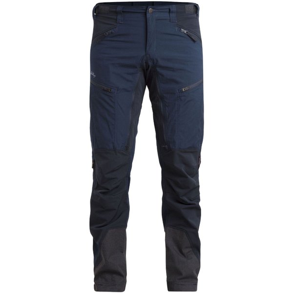 Lundhags Makke Ms Pant Short, wandelbroeken, heren, blauw