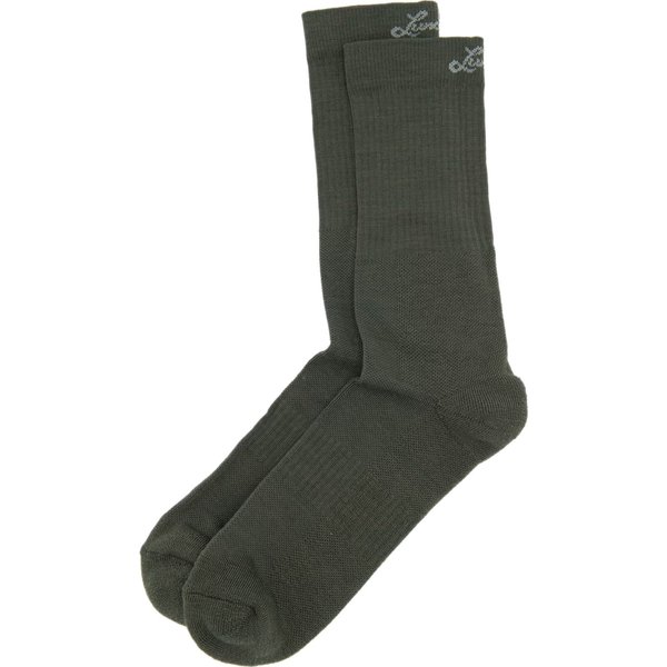 Lundhags Merino Trekking Sock Mid, wandelsokken, unisex, groen