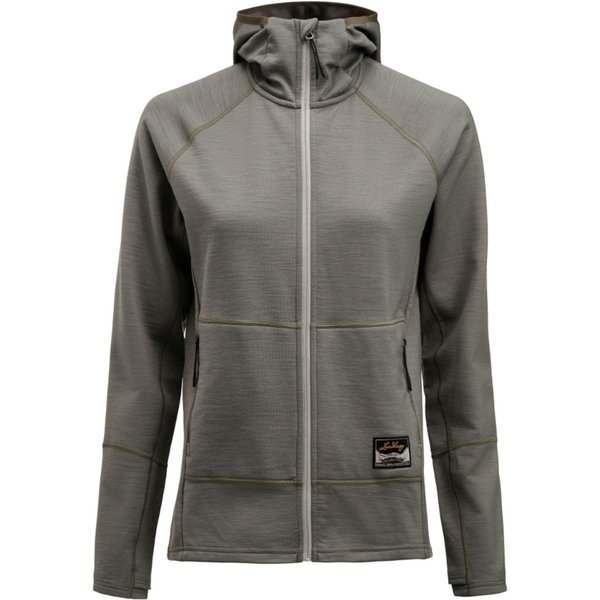 Lundhags Tived Merino Hoodie, tussenlaag, dames, groen