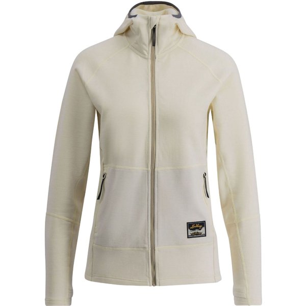 Lundhags Tived Merino Hoodie, tussenlaag, dames, wit