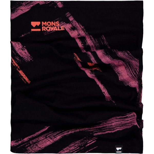 Mons Royale Daily Dose Merino Neckwarmer, nekwarmer, airbrush