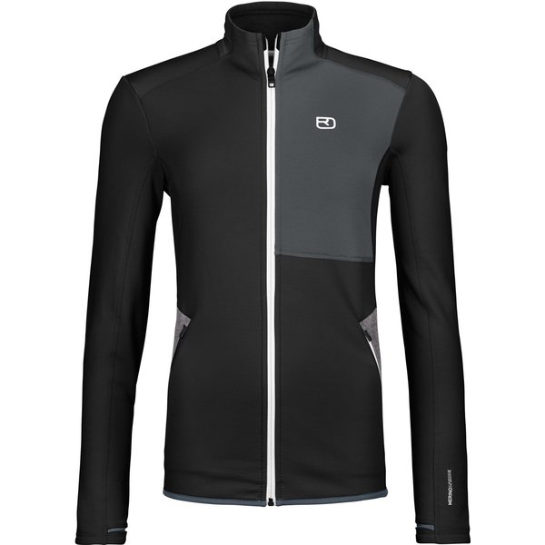 Ortovox Fleece Jacket, dames, zwart