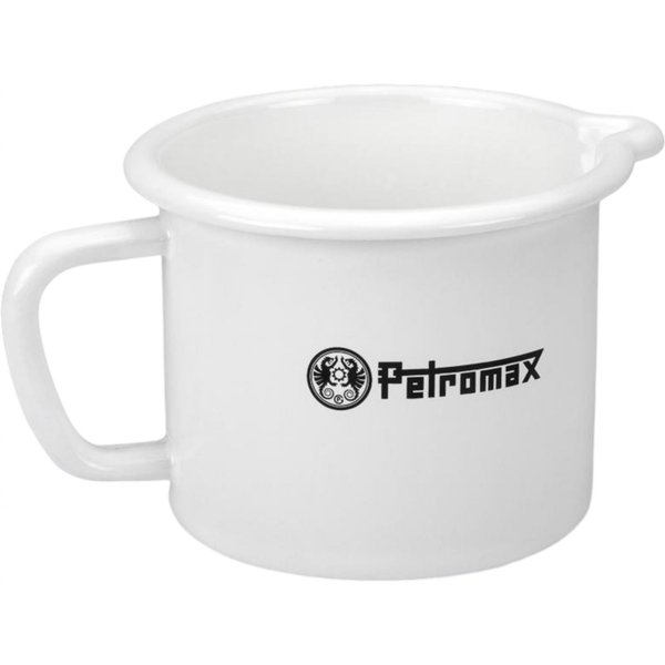 Petromax Enamel Milk Pot, Pan, Wit