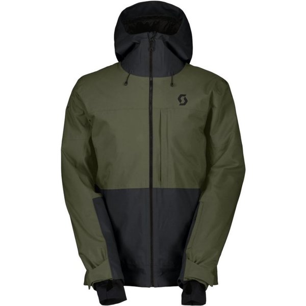 Scott Ultimate Dryo 10, skijas, heren, donkergroen/zwart