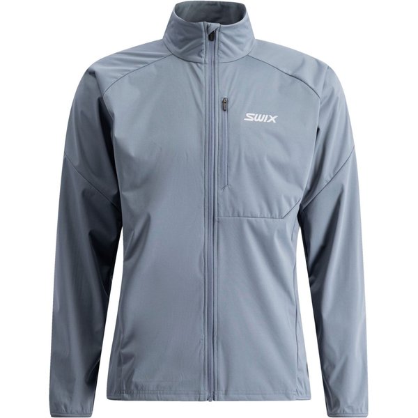 Swix Focus, softshell jas, heren, grijs
