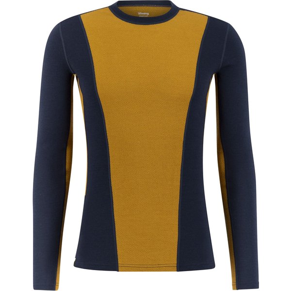 Ulvang Peak Map Crew, thermoshirt, meneer, donkerblauw/cathay spice