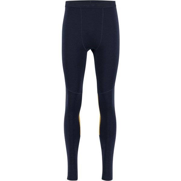 Ulvang Peak Map Tights, thermobroek, meneer, donkerblauw/cathay spice
