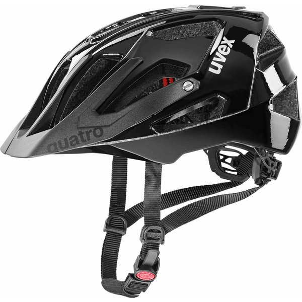 Uvex quatro, fietshelm, zwart