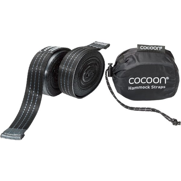 Cocoon Hammock Straps, straps, black/grey