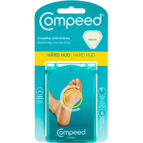 Compeed Hard Skin 6 pcs