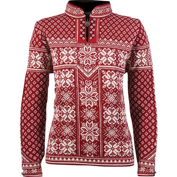 Dale of Norway Peace, sweater, women, redrose offwhite