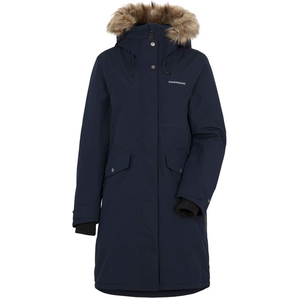 Didriksons Erika, parka, women, dark night blue