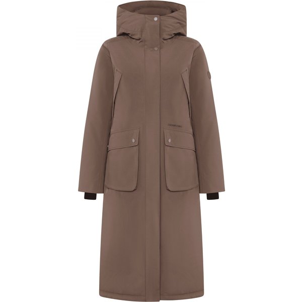 Didriksons Melody 2 Long, parka women, mocha brown