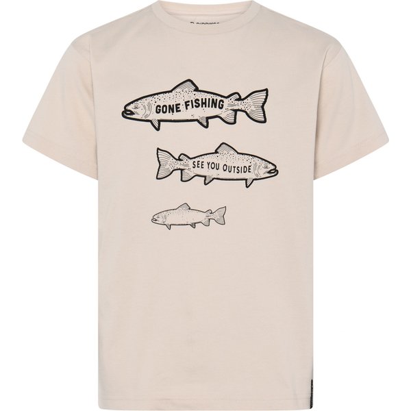 Didriksons Mynta, t-shirt, junior, sand beige