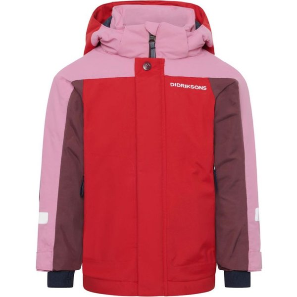 Didriksons Neptun, ski jacket, junior, pomme red
