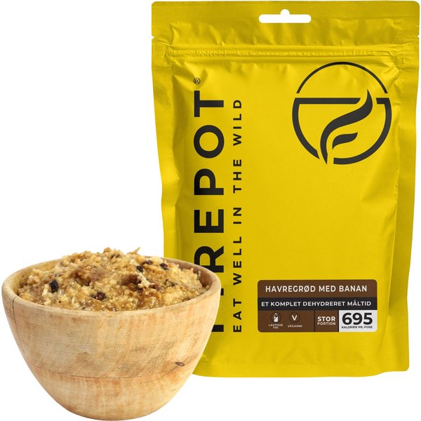Firepot Porridge with Banana, freeze-dried food, XL