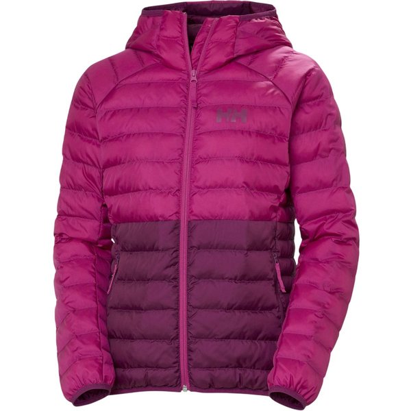 Helly Hansen Banff Hooded, insulated jacket, women, dark magenta