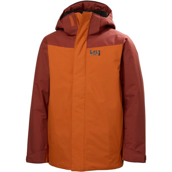 Helly Hansen Orionpeak, ski jacket, junior, brown