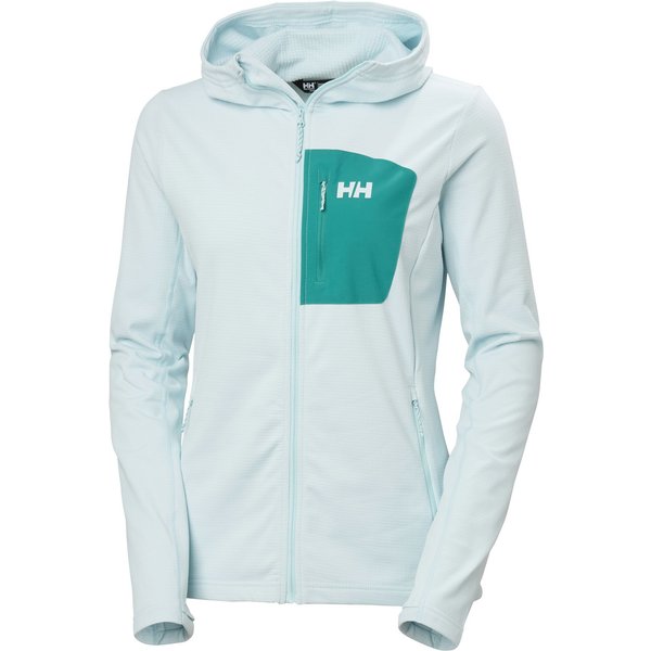 Helly Hansen Versalite Hooded, fleece jacket, women, barely blue