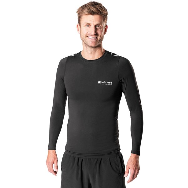 Liiteguard Spine-Tech Baselayer LS, men, black