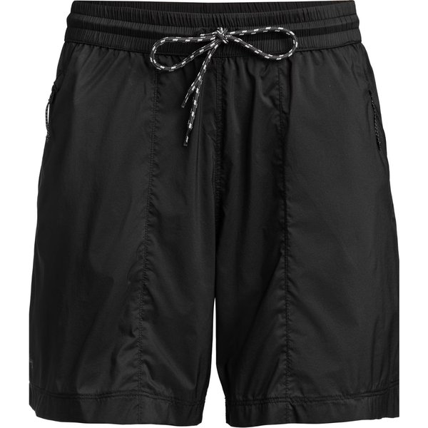Lundhags Tived Light Windbreaker Shorts, hiking shorts, women, black