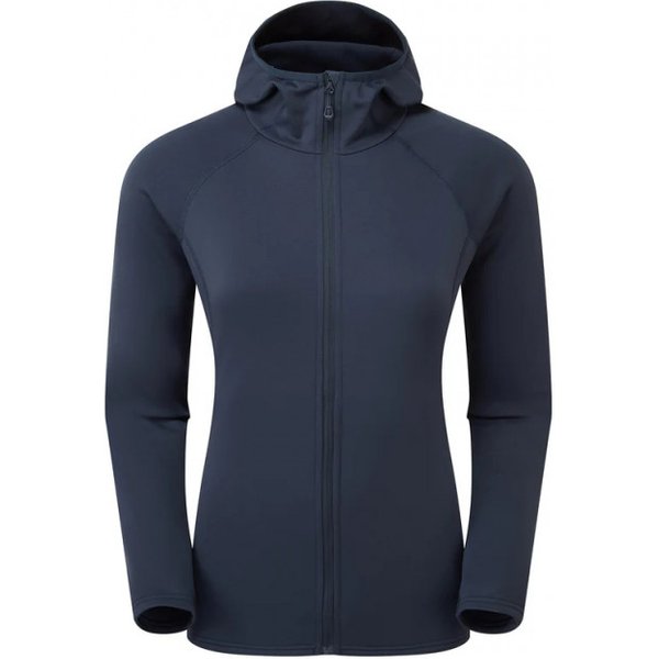 Montane F Fury Lite Hoodie, fleece jacket, women, blue