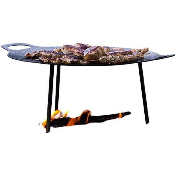 Petromax Griddle And Fire Bowl FS48, Fire Bowl, gray