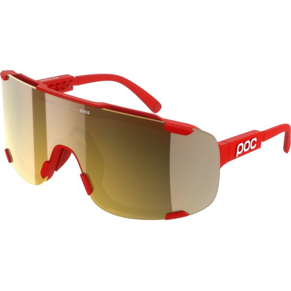 POC Devour Mid, sunglasses, prismane red
