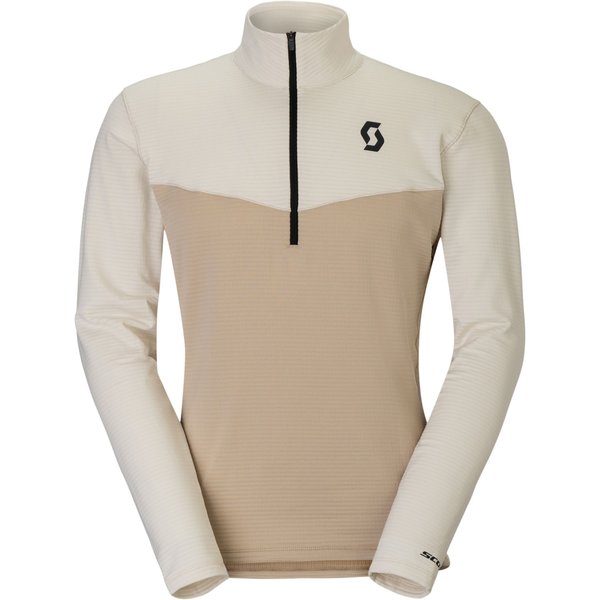 Scott Defined Light, fleece jacket, men, beige