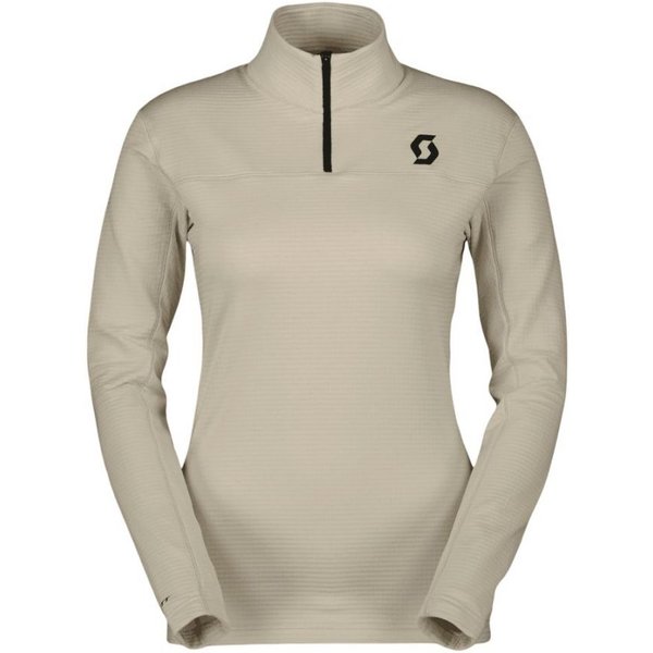 Scott Defined Light, fleece sweater, women, dust white