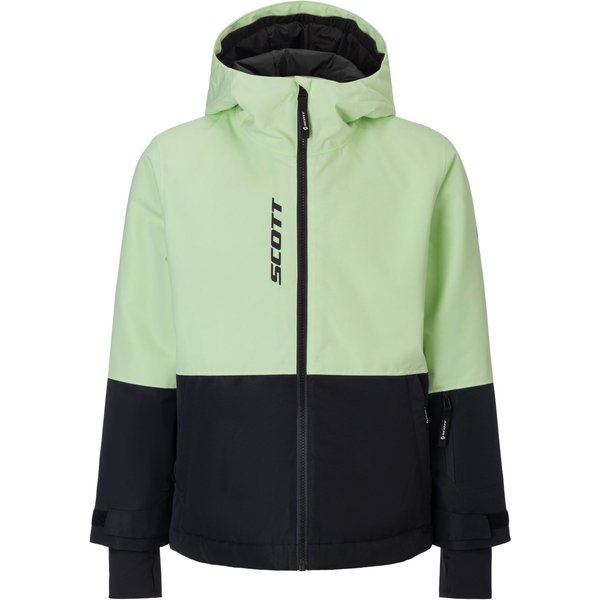Scott Ultimate Dryo, ski jacket, junior, green/black