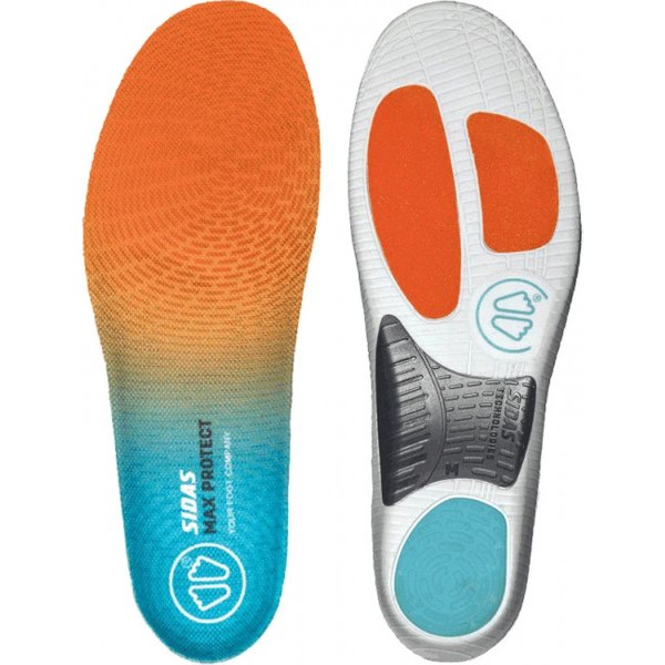 Sidas Max Protect Activ, insole, light blue/orange